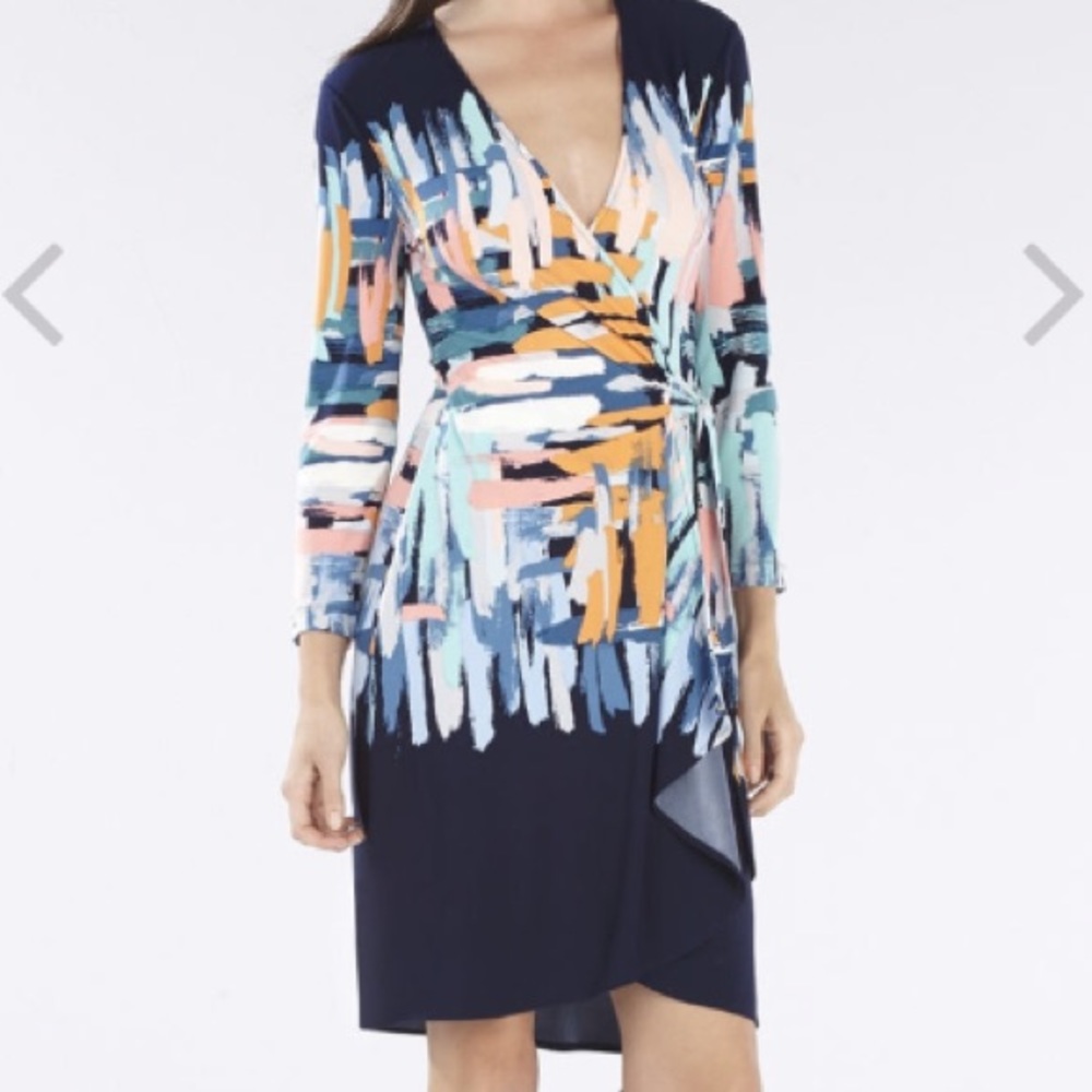 BCBG MaxAzria “Adele” Wrap Dress